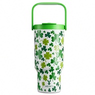 32oz Handle Cup, Vacuum Insulated Water Bottle, Insulated Cup, Tumbler With Handle, Leakproof Lid An