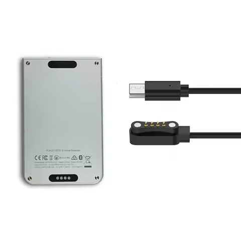 4pin Smart Watch Dock Charger Adapter Magnetic Charger Cable Wire For PLAUD Note AI Recorder Charger
