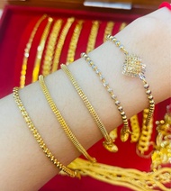 KMDGold สร้อยข้อมือทอง2สลึง ทองแท้ พร้อมใบรับประกัน