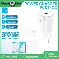 U1 me. Power Charger PC01-CC Compatible for iphone 11 - 16 and Samsung (Fast Charging 20W) Charger M