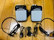 （剩一個，可以錄影說明功能性）WONDER 充電式多功能教學擴音器 WS-P014 小蜜蜂擴音器 教師擴音機 腰掛擴音器 叫賣神器 講課神器