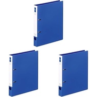 KOKUYO File Ring Slim Style PP Sheet Cover B5 220 Sheets Blue F-URF431B x 3