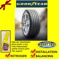 Goodyear Eagle F1 Asymmetric 3 Runflat tyre tayar tire(With Installation)245/40R19 275/35R19 255/40R18