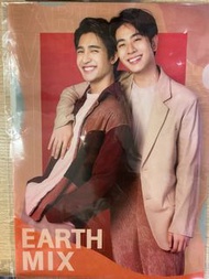 GMMTV 泰國明星 泰星 BL男星 Earth Mix 資料夾 L夾 全新 官方正版 泰劇 千星傳說 邱比特的遺願
