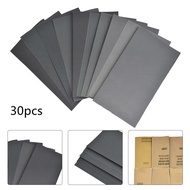 【O-HOT】30pcs Wet Dry Sandpaper 400 600 3000 800 1000 1200 1500 2500 Grit Sandpaper Wet