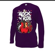 NEW ARRIVAL ROCK AND ROLL GUITAR UNISEX XS-5XL LONG SLEEVE T-SHIRT 100%COTTON 200GSM PREMIUM HIGH QU