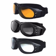 แว่นกันลม กันแดดกันฝุ่น ขี่มอไซค์  ยี่ห้อ Bobster รุ่น CRUISER นำเข้าจากอเมริกา