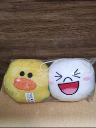 Line Friends Moon & Sally 公仔