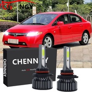FOR Honda Civic FD 2009 2010 2011 (Headlight Lamp) - Front LED Headlight Bulbs Conversion Kit 6000K 