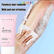 Falanqe Permanent Hair Removal Fast Mild And Non Irritating Hair Removal Cream Inhibits Hair Growth 