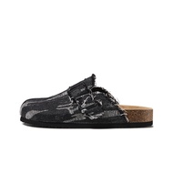 PUXI | รองเท้าส้นเตี้ยแบบสวมสำหรับผู้หญิง