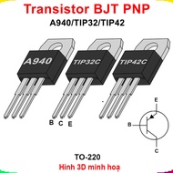 (5 pieces) Transistor BJT PNP A940 / TIP32 / TIP42 pin TO-220