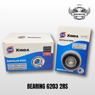 Bearing 6203 2RS Xinda - Bearing Laker Laher Xinda 6203-2RS (Min 10)