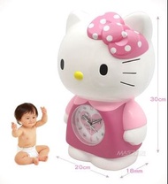 Hello Kitty 凱蒂貓時鐘-30cm可愛大公仔音樂鬧鐘