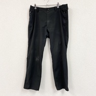 Mont-bell 輕便健行褲，搭配刺繡標誌，黑色，古著