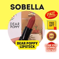 SOBELLA LIPSTICK DEAR POPPY (CLEARANCE!!️) - POSTAGE 24HRS