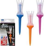 Daiya Golf Aero Spark Tee, Regular, 360° Oscillating Function, Connects to Increased Distance, Tee U