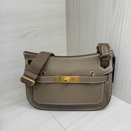HERMES MINI JYPSIERE大象灰金釦 U刻