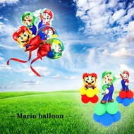Colorful And Vibrant Super Mario Theme Balloons For Party Decorations And Gifts