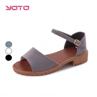 YOTO Summer Flat Sandals shoes for women wedges marikina sandals step in sandals shoes for women