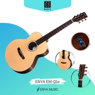 ENYA EMQ1E Q1 SERIES 36 INCH ACOUSTIC GUITAR WITH GREY BAG (ENYA/ EMQ1E/ Q1/ ACOUSTIC GUITAR/ ZOSO M