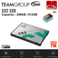 TEAMGROUP CX2 INTERNAL SSD (256GB / 512GB)