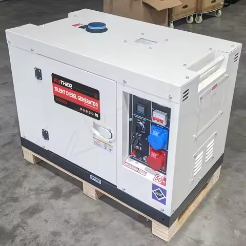 KATHER 5KVA 8KVA 10KVA 12KVA 15KVA 20KVA Super Silent Diesel Genset Low Noise 1phase 3phase Portable