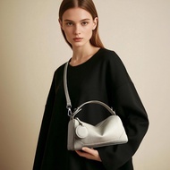 [2026 New Style] TOGO First Layer Female Bag Fashion Leather Boston Bag Portable Messenger Bag