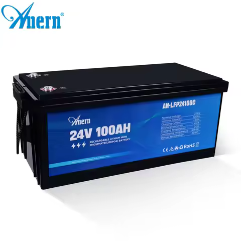 12.8V 100AH 24V LiFePO4 Battery 12V Lithium Batteries Output For Campers Off-Road Solar 14.6V Charge
