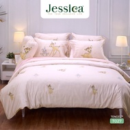 Jessica Tencel ชุดผ้าปูที่นอน Disney Bambi แบมบี้ ลิขสิทธิ์ดิสนีย์แท้ T027 ลิขสิทธิ์แท้ ผ้าปูที่นอน