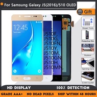 5.2 Inches Super AMOLED For Samsung Galaxy J5 2016 J510FN J510F J510G J510Y LCD Display Touch Screen