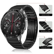 Luxury Stainless Steel Strap For Huawei Watch GT5 46mm Original Quick Fit Metal Man Business Bracele