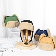 Russian Ushanka Winter Skiing Snow Windproof Bomber Hats Earmuff