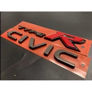 *5.5 SUPER VIP SALE* Honda Civic FE FL Hatchback Dark Chrome H Emblem CIVIC Emblem TYPE R Emblem