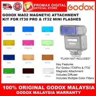 GODOX MA02 MAGNETIC ATTACHMENT KIT COLOUR FILTER FOR IT30 PRO & IT32 MINI FLASH