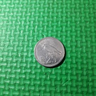 koin 25 rupiah tahun 1971