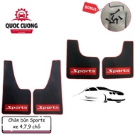 SPORTS RUBBER FENDERS FOR 4,5,7,9 SEAT CARS, SPORTS CARS (SALE PRICE FOR 1 SET OF 2 PIECES + FREE SC