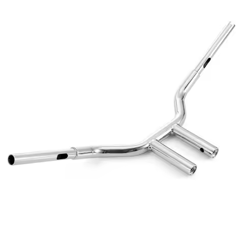 For Harley Softail Dyna Wide Glide Road King 10" MX-T Bars Handlebar Chrome