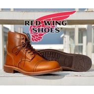 Steel Toe Safety Boots Redwing 8111 Iron Ranger Kasut Red wing 8111 Red Wing Shoe