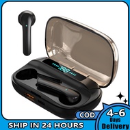 Wireless Earbuds Waterproof Noise Canceling Earphones In-Ear Stereo Headphones With Charging Case For Sports Gaming