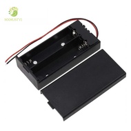 MXMUSTY1 Battery Box 2X Black Batteries Container  Cases for 18650 Battery Storage Box Battery Holder