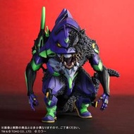 《樂達》現貨 日版 X-PLUS Deforeal Q版 哥吉拉對福音戰士 EVA初號機 "G"覺醒型態 一般版