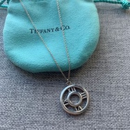 Tiffany & Co. Necklace and Atlas pendant 925 silver