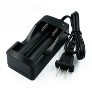 18650 Lithium Battery Charger 3.7v4.2v Strong Light Flashlight Battery Charger Double Slot Charging 