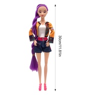 deveodo Educational Finger Puppets Cute Finger Puppets K-pop Demon Hunter Doll Anime Action Figure C