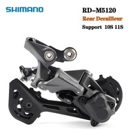 @originalSHIMANO DEORE RD-M5120 MTB Rear Derailleur Supports 10-Speed 11-Speed  2X11S Bicycle Transm