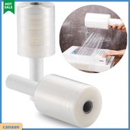 canaan|  Stretch Film with Handle Sharp-edged Item Protection Wrap Strong and Easy-to-use Hand Stretch Wrap for Moving and Packing Heavy Duty Shrink Film
