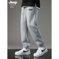 tracksuit man baggy tracksuit seluar tracksuit lelaki JEEP SPIRIT Spring Autumn Winter Thick Casual 