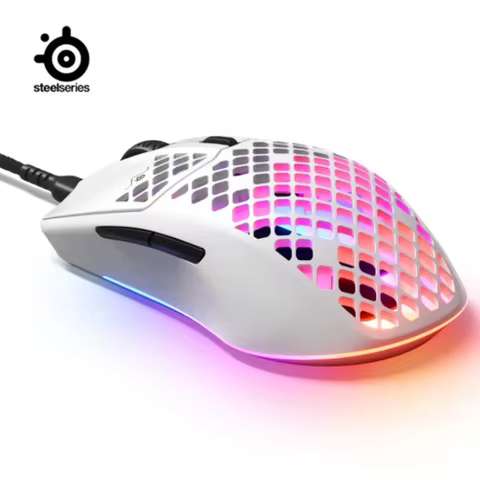 SteelSeries Aerox 3 Wired Gaming Mouse 8500 CPI TrueMove Core Optical Sensor Ultra-lightweight Water
