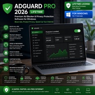 AdGuard Pro 2026 Lifetime For Windows Ad Blocker & Privacy Protection Software